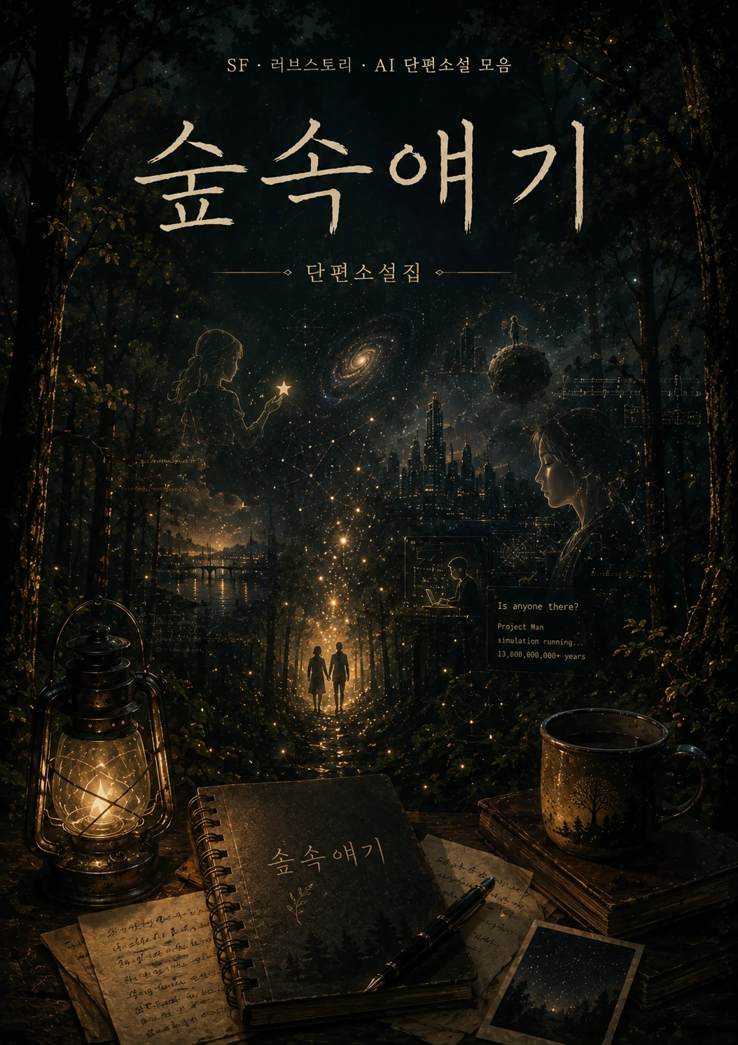숲속얘기의 단편소설집 표지